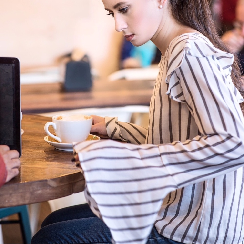 BP Long Sleeve Bell Top